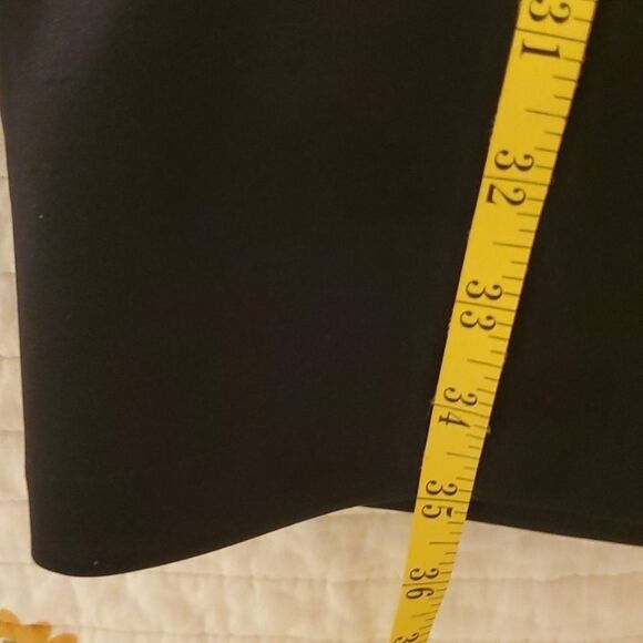 NWT Aidan Mattox Black Scuba and Lace Cocktail Dress size 0 - Picture 16 of 16